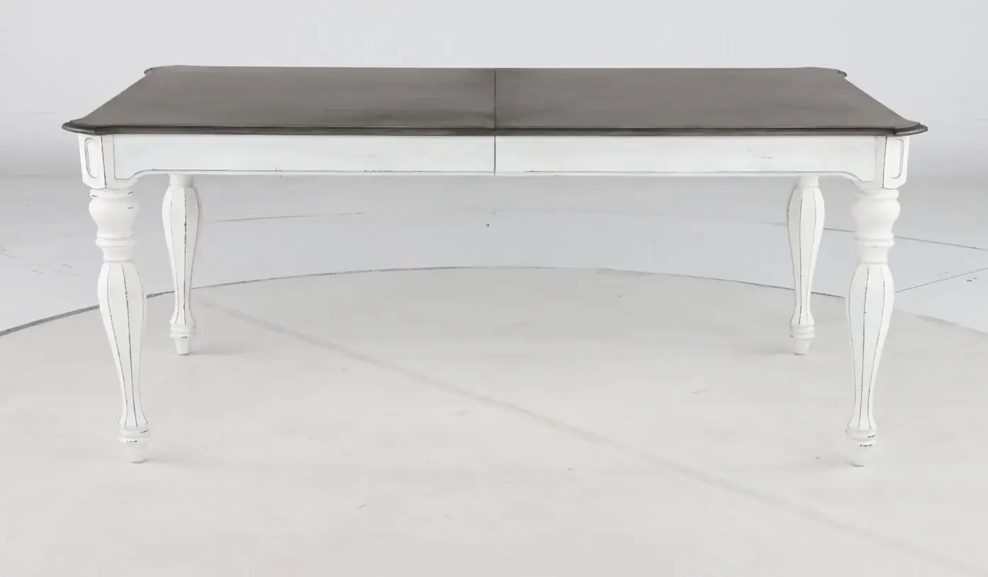 244-T4490 Magnolia Manor Antique White Dining Table-6