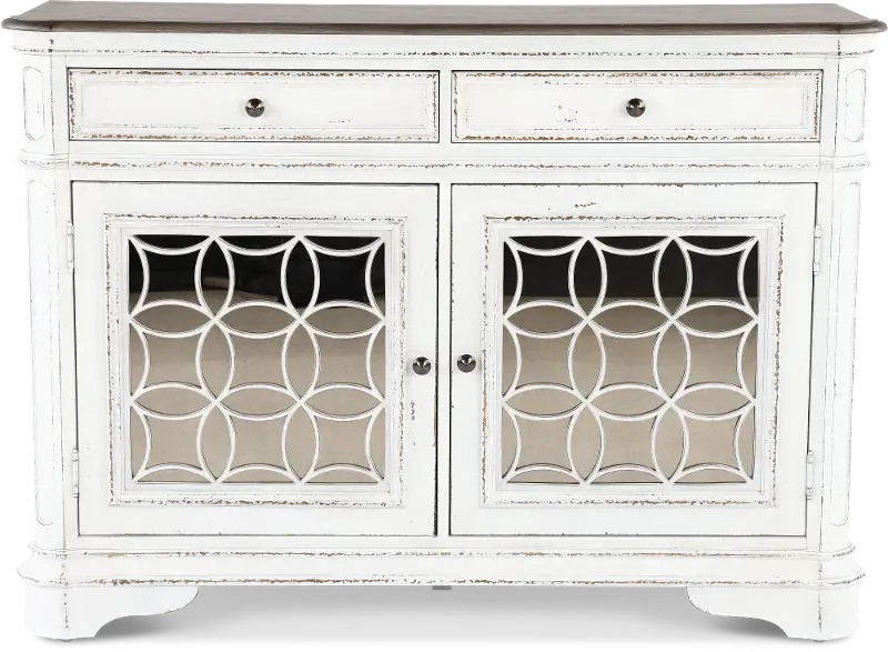 Magnolia Manor Antique White Buffet