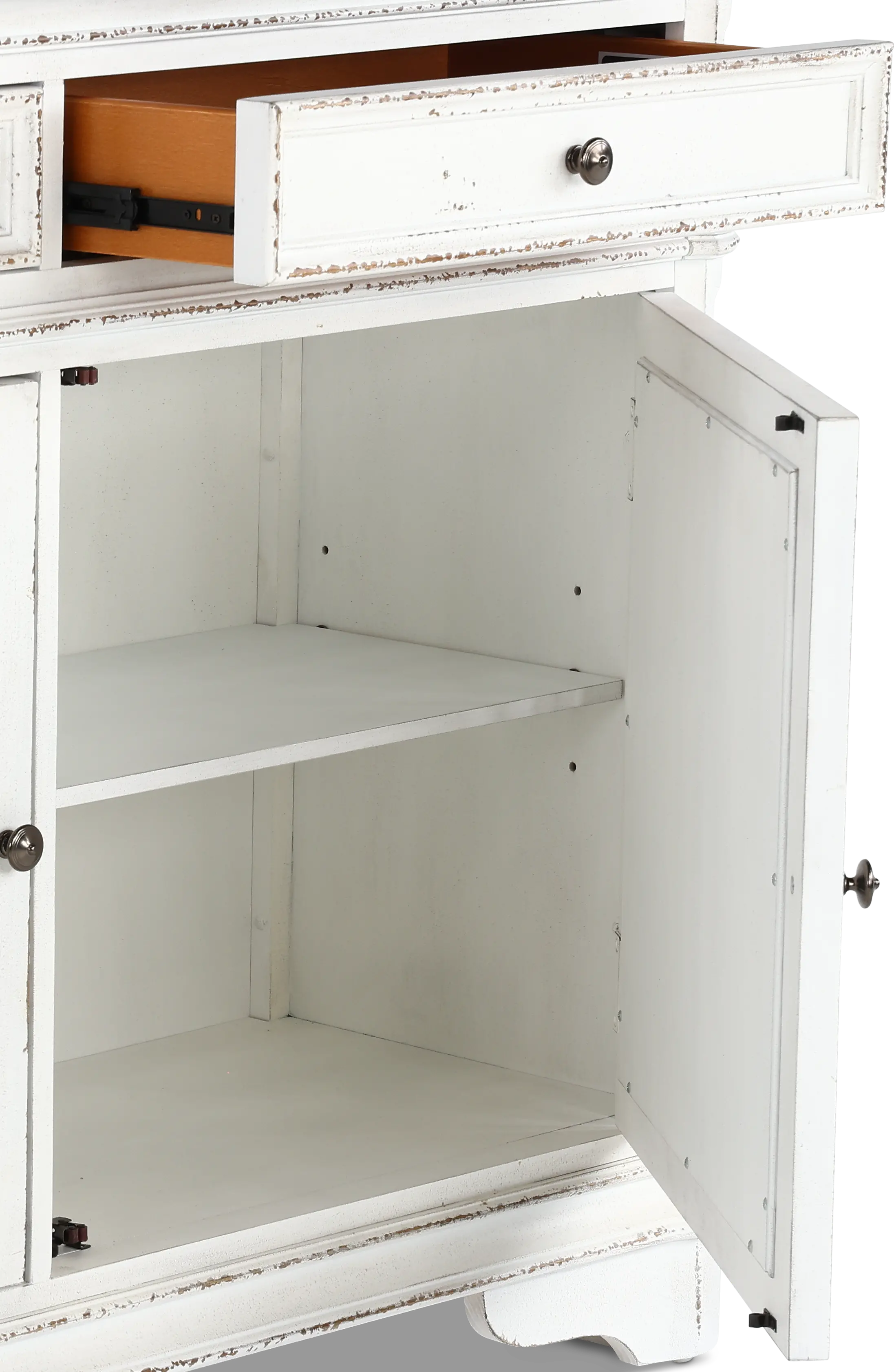 244-CB5692 Magnolia Manor Antique White Buffet-7