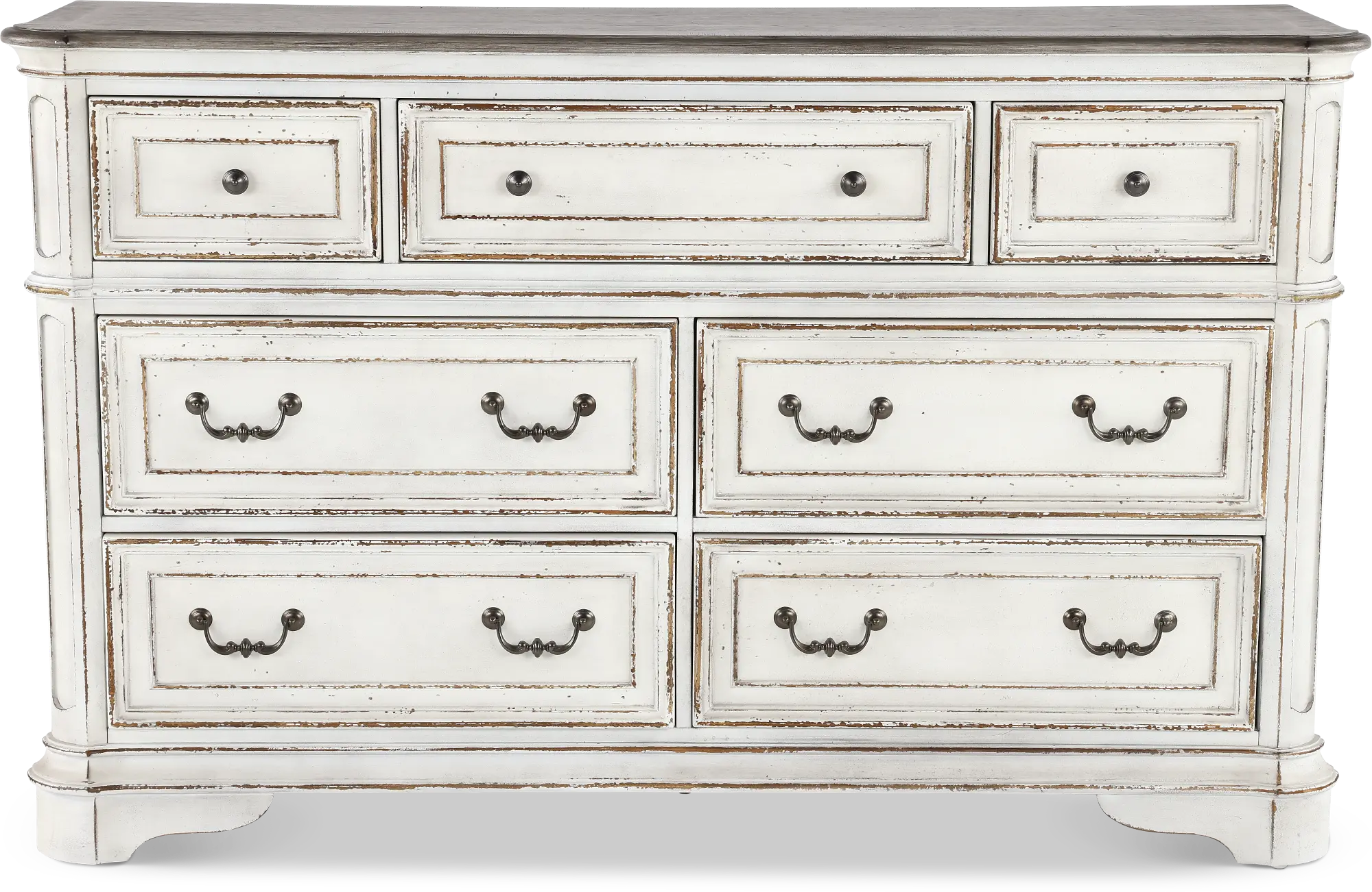 Magnolia Manor Antique White Dresser | RC Willey Magnolia Manor Antique White Dresser | RC Willey
