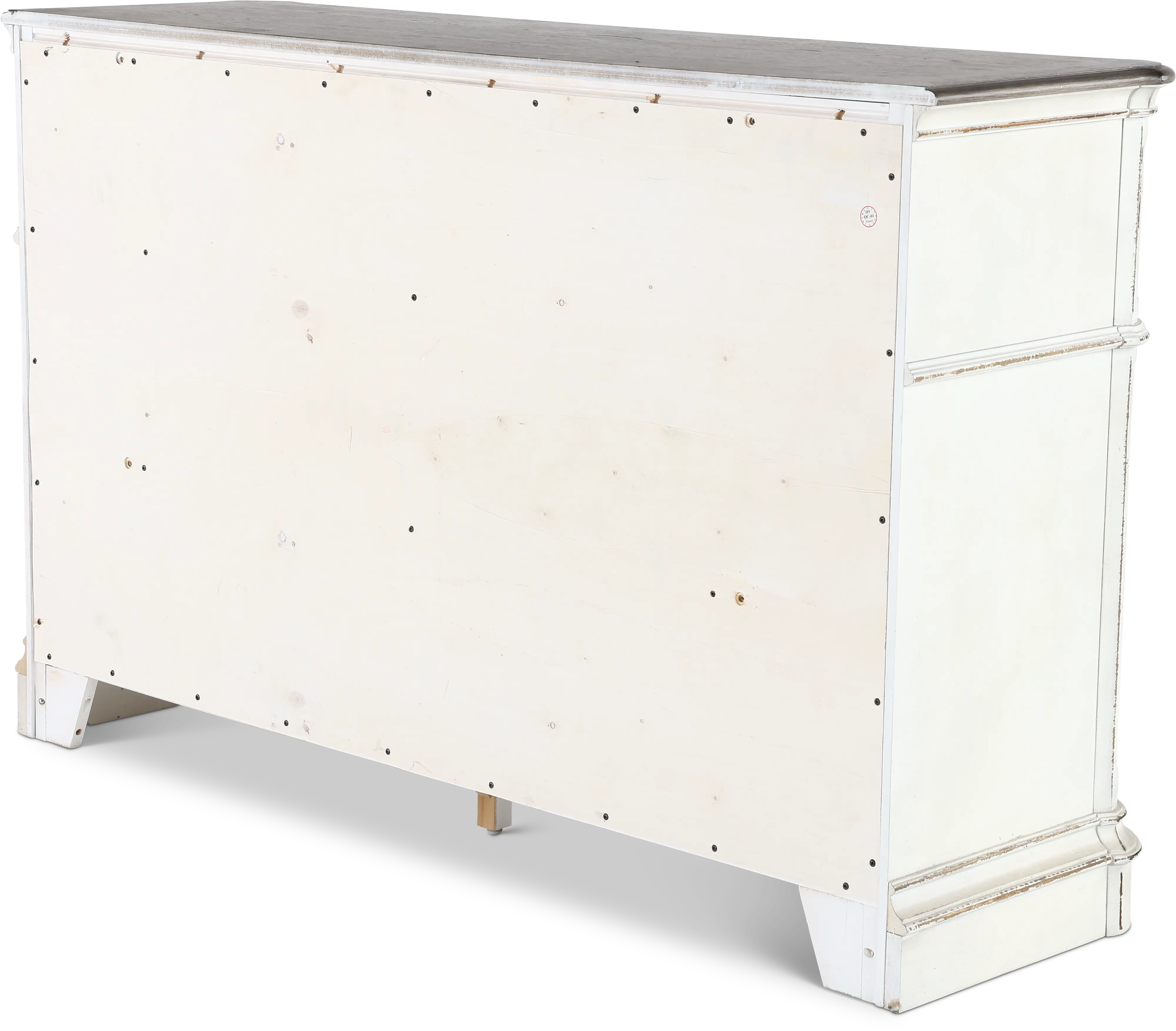 244-BR31 Magnolia Manor Antique White Dresser-5