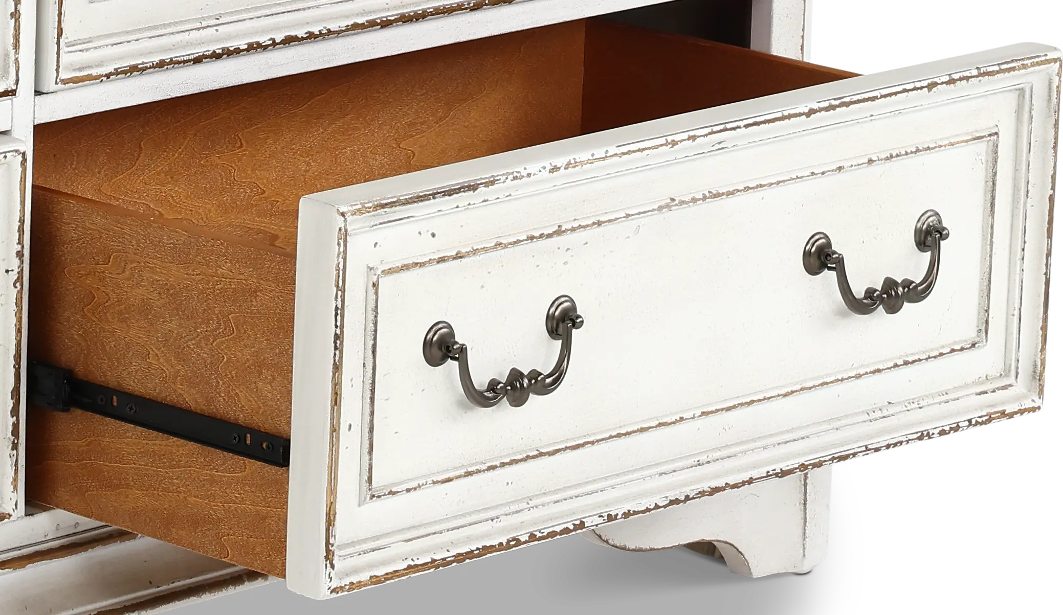 244-BR31 Magnolia Manor Antique White Dresser-6