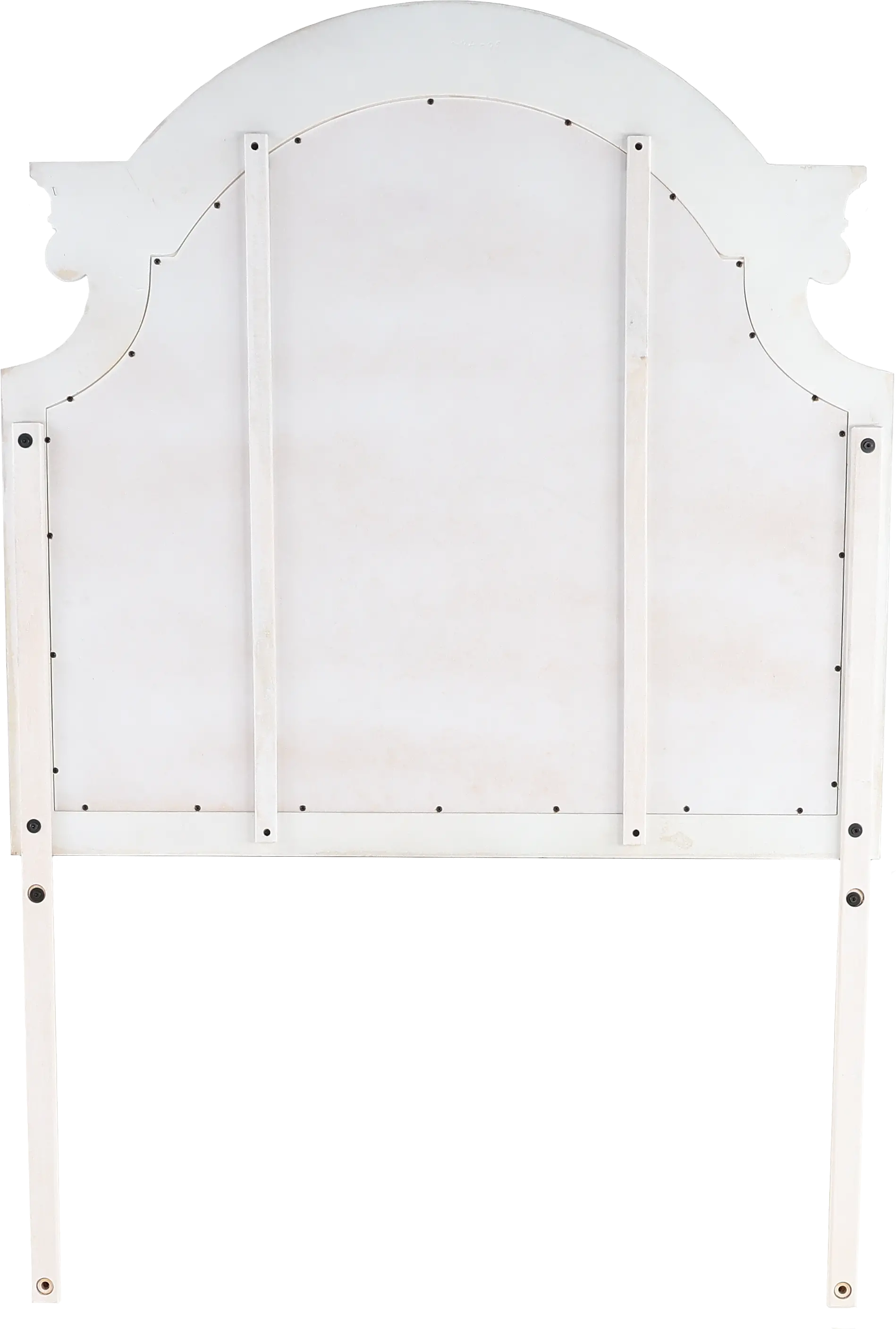 244-BR51 Magnolia Manor Antique White Mirror-5