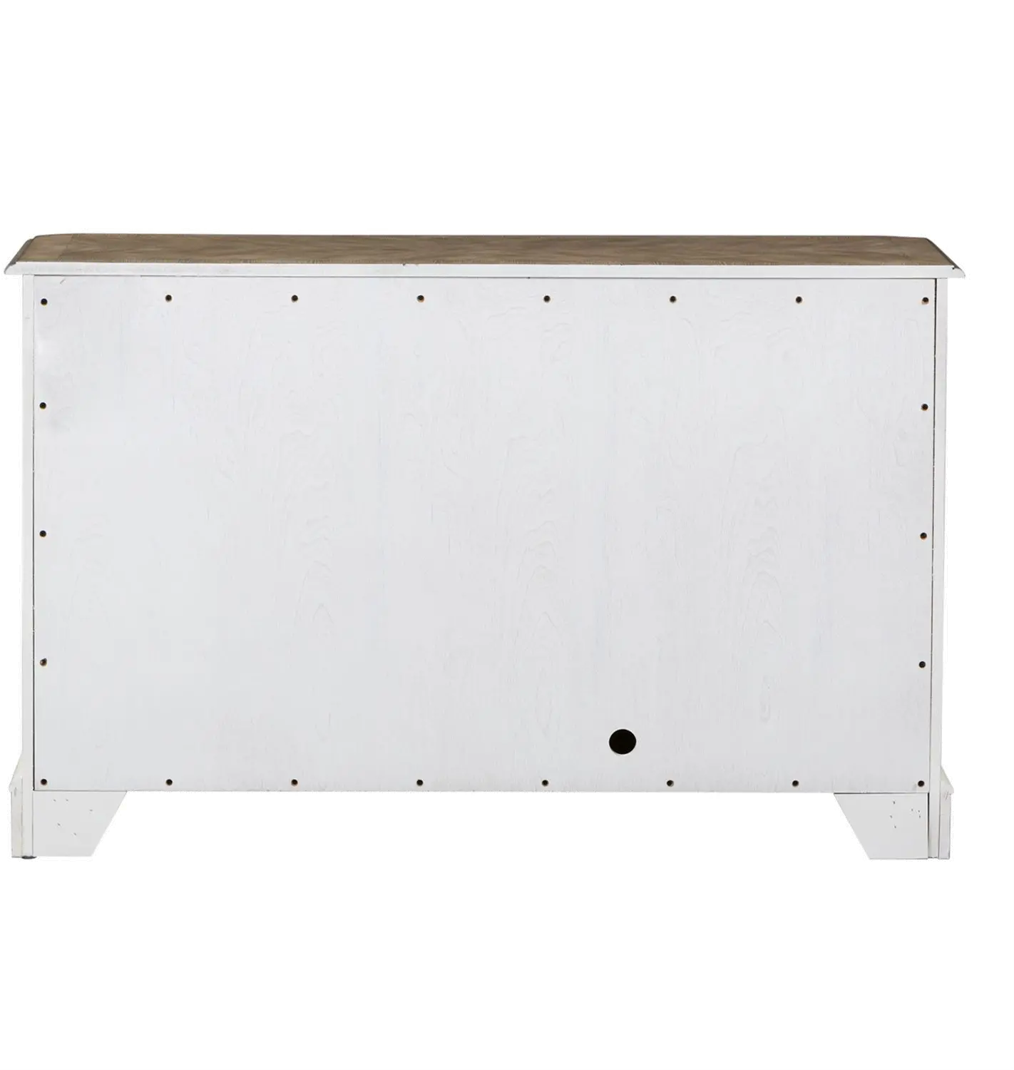 244-OT1031 Magnolia Manor Antique White Console Table-4