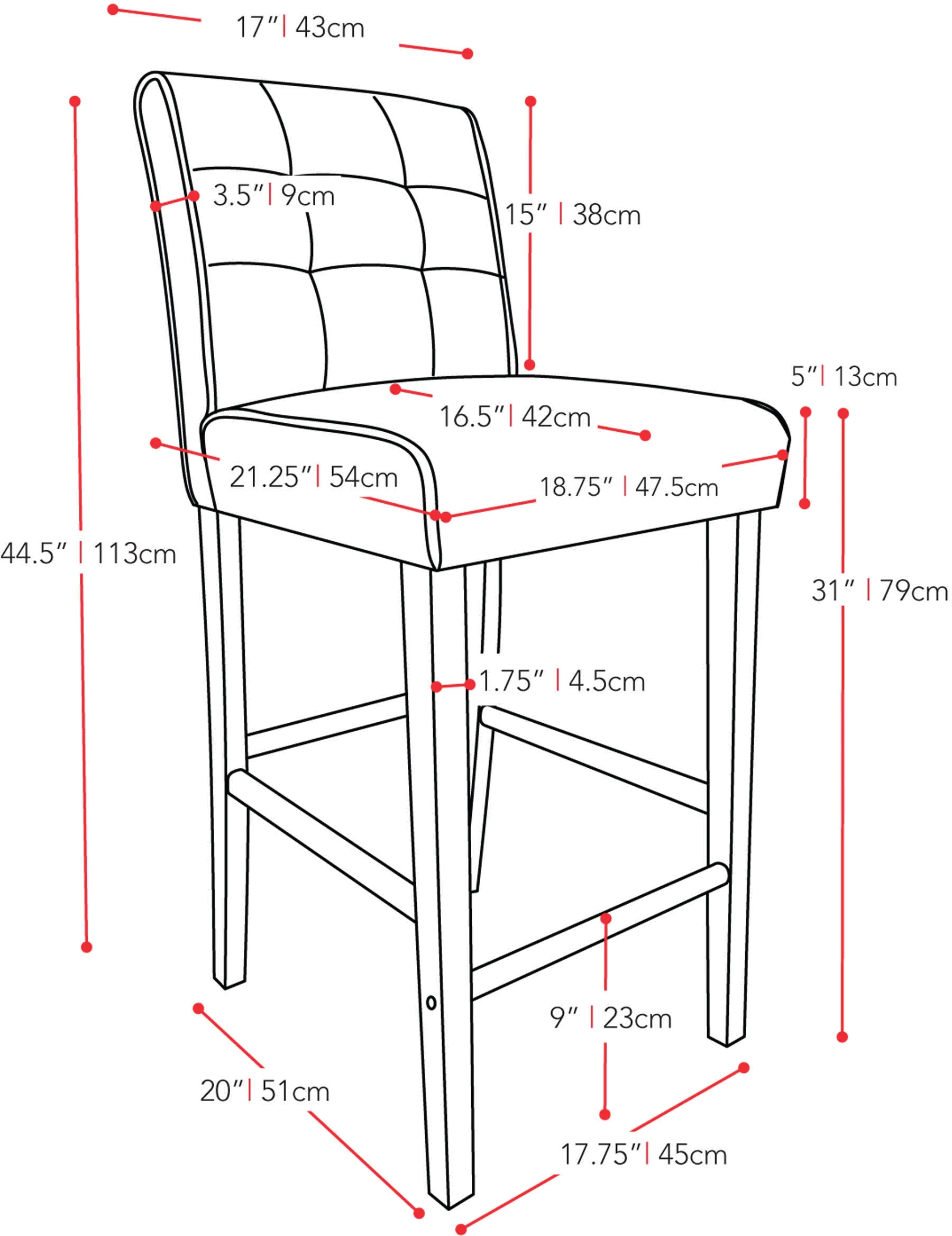 Antonio Gray Bar Stool-2