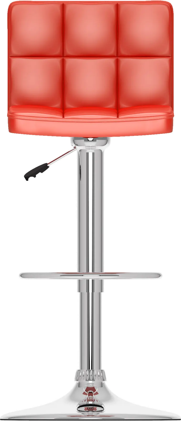 Carson Red Adjustable Bar Stool, Set of 2-2