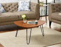 AF32HPCTWT Walnut Coffee Table - Walker Edison