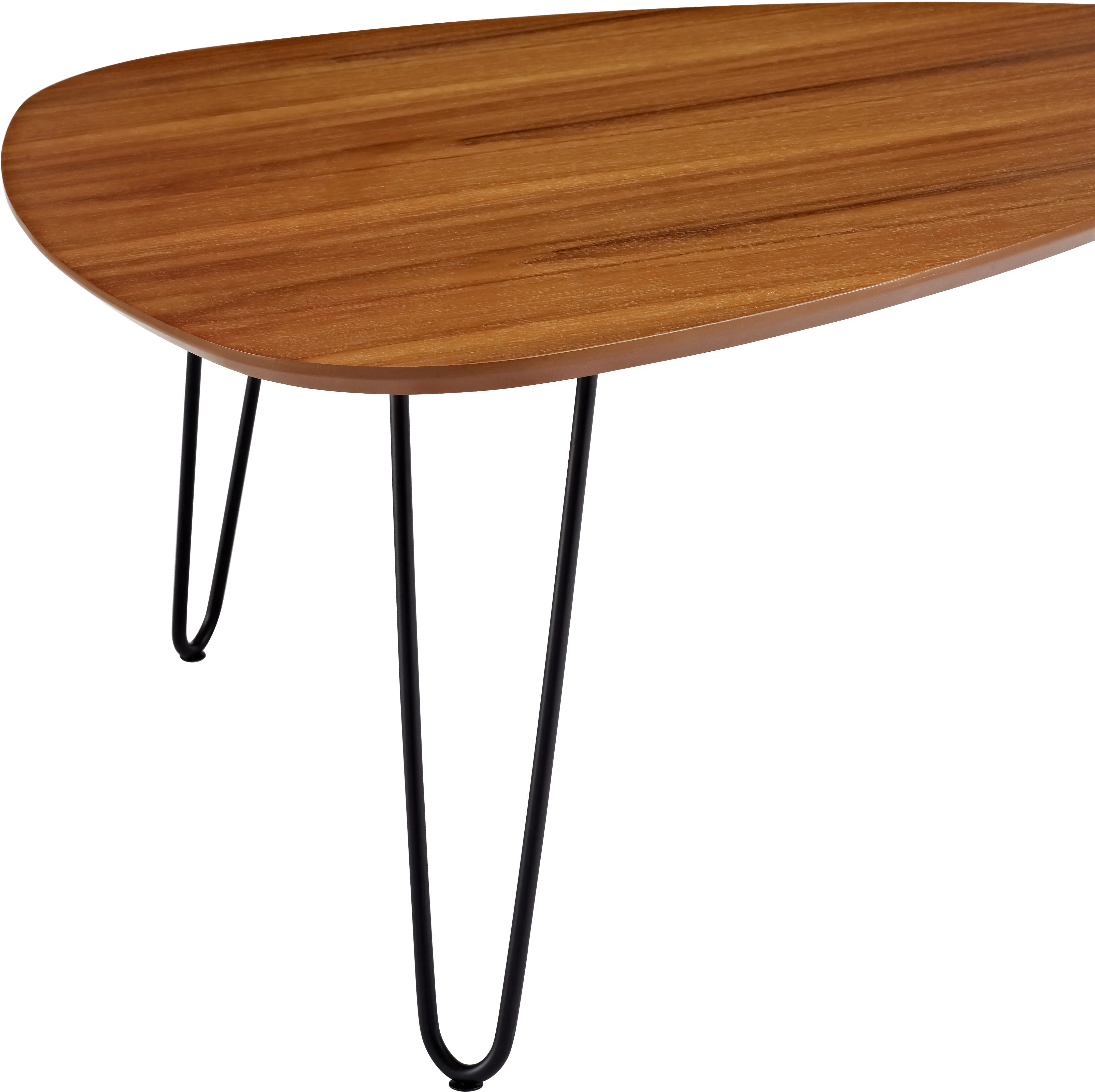 AF32HPCTWT Walnut Coffee Table - Walker Edison-1
