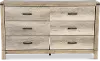 Matteo Antiqued White Dresser