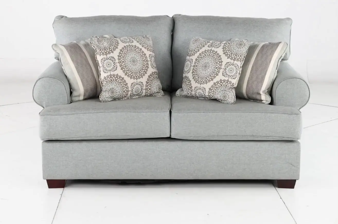 ALILOV/CACMIS Alison Blue-Gray Loveseat-4
