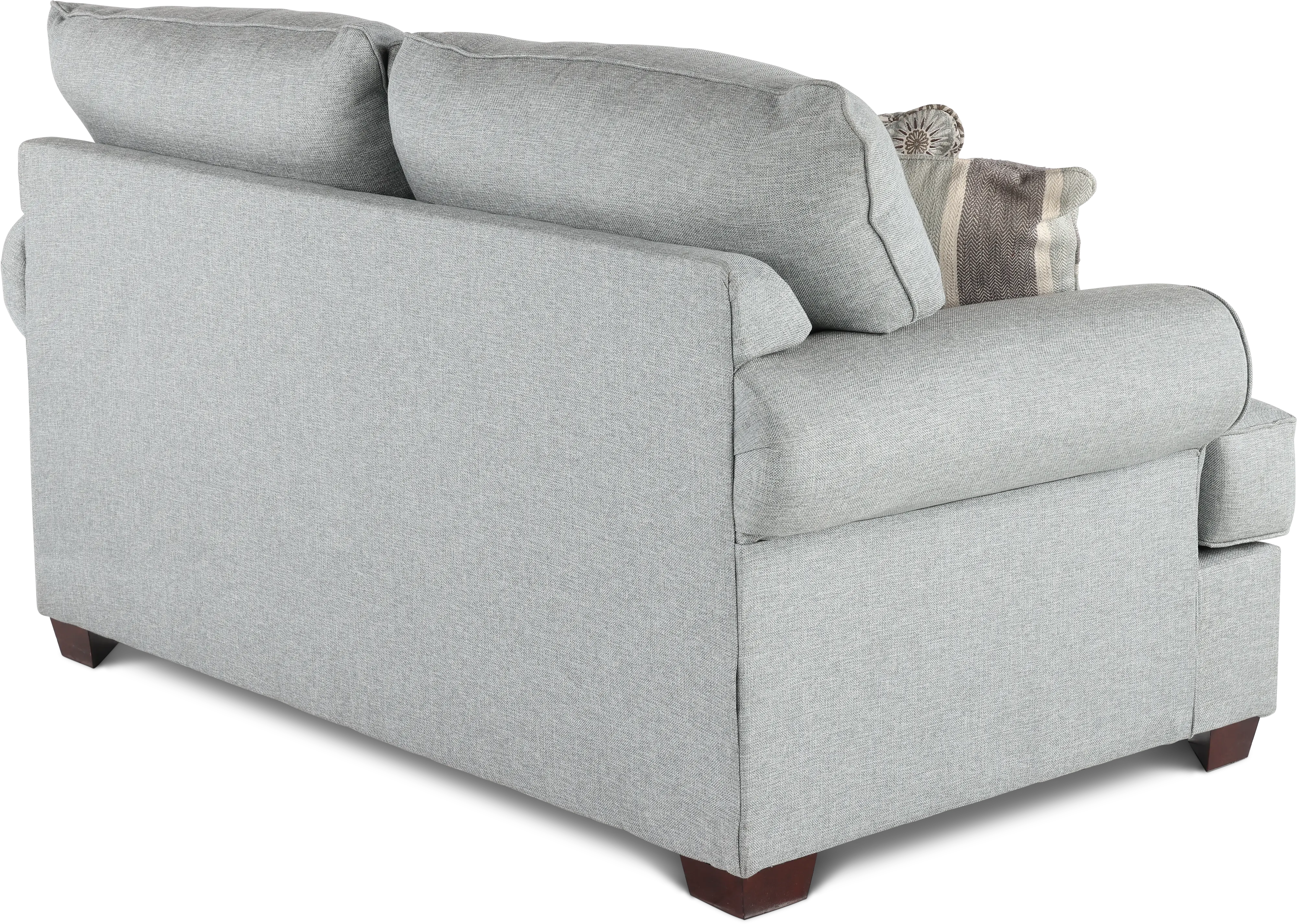 ALILOV/CACMIS Alison Blue-Gray Loveseat-5