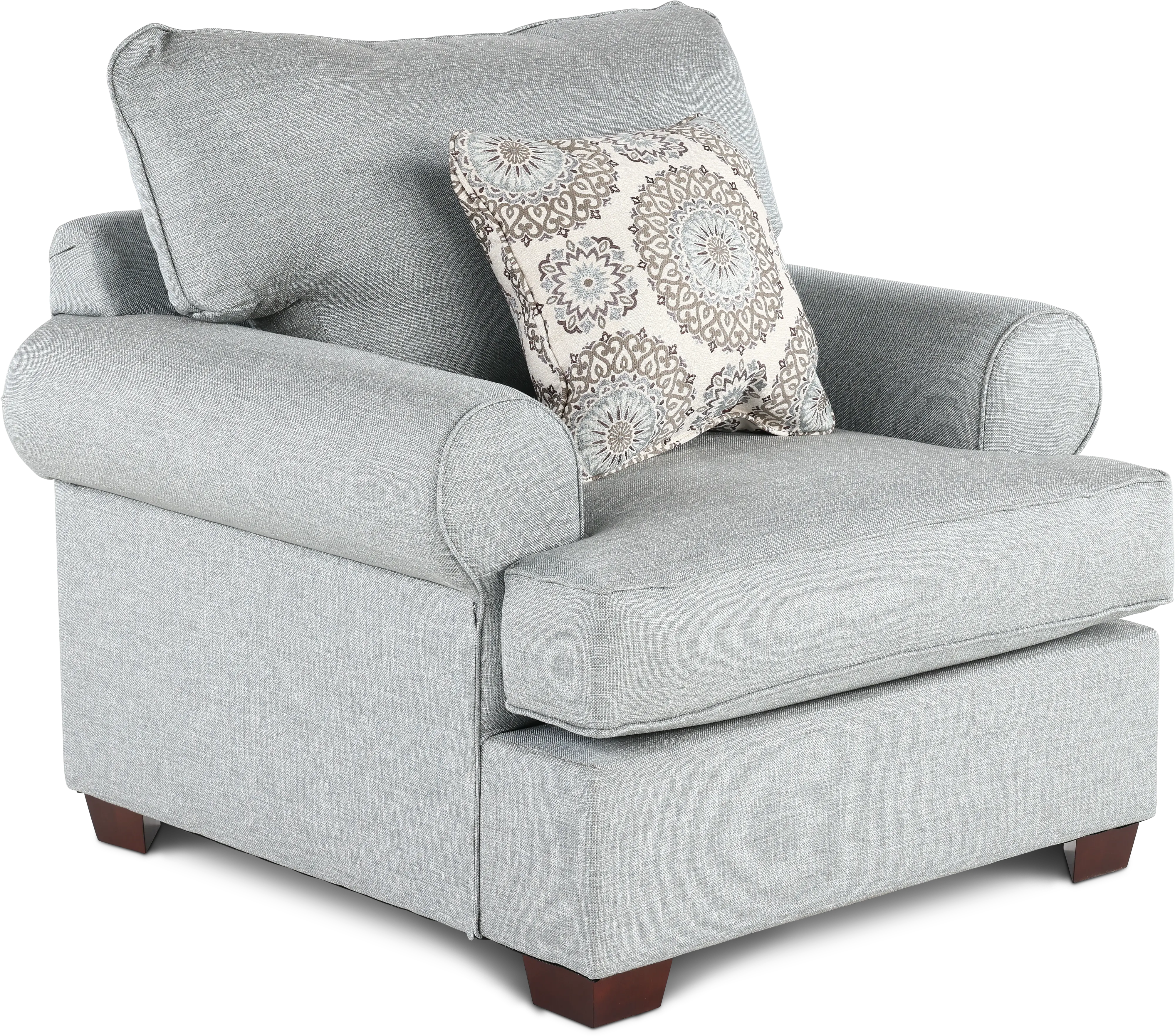ALICHA/CACMIS Alison Blue-Gray Chair-1