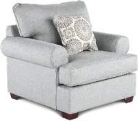 ALICHA/CACMIS Alison Blue-Gray Chair