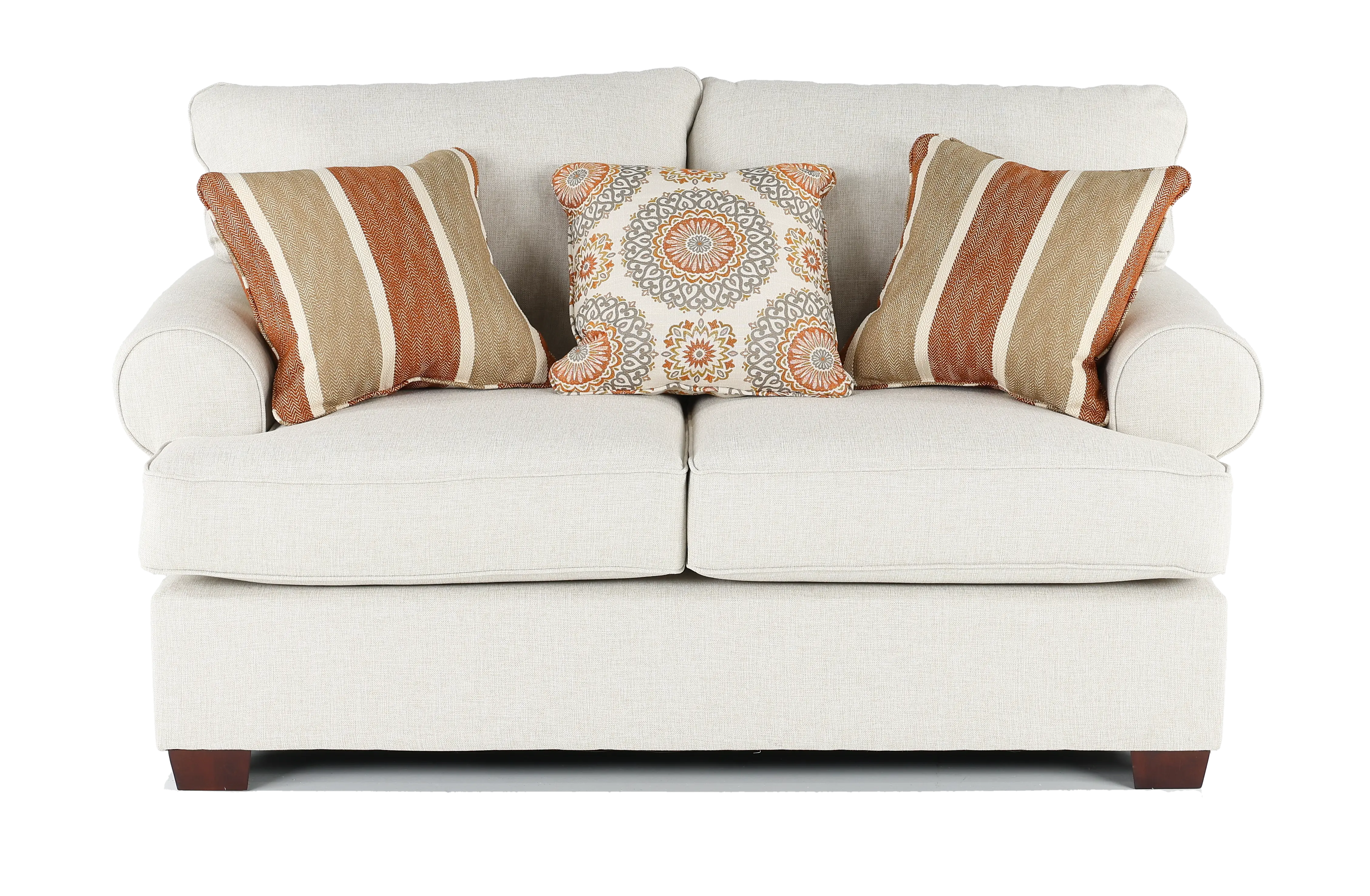ALILOV/CACLIN Alison Linen Loveseat-1