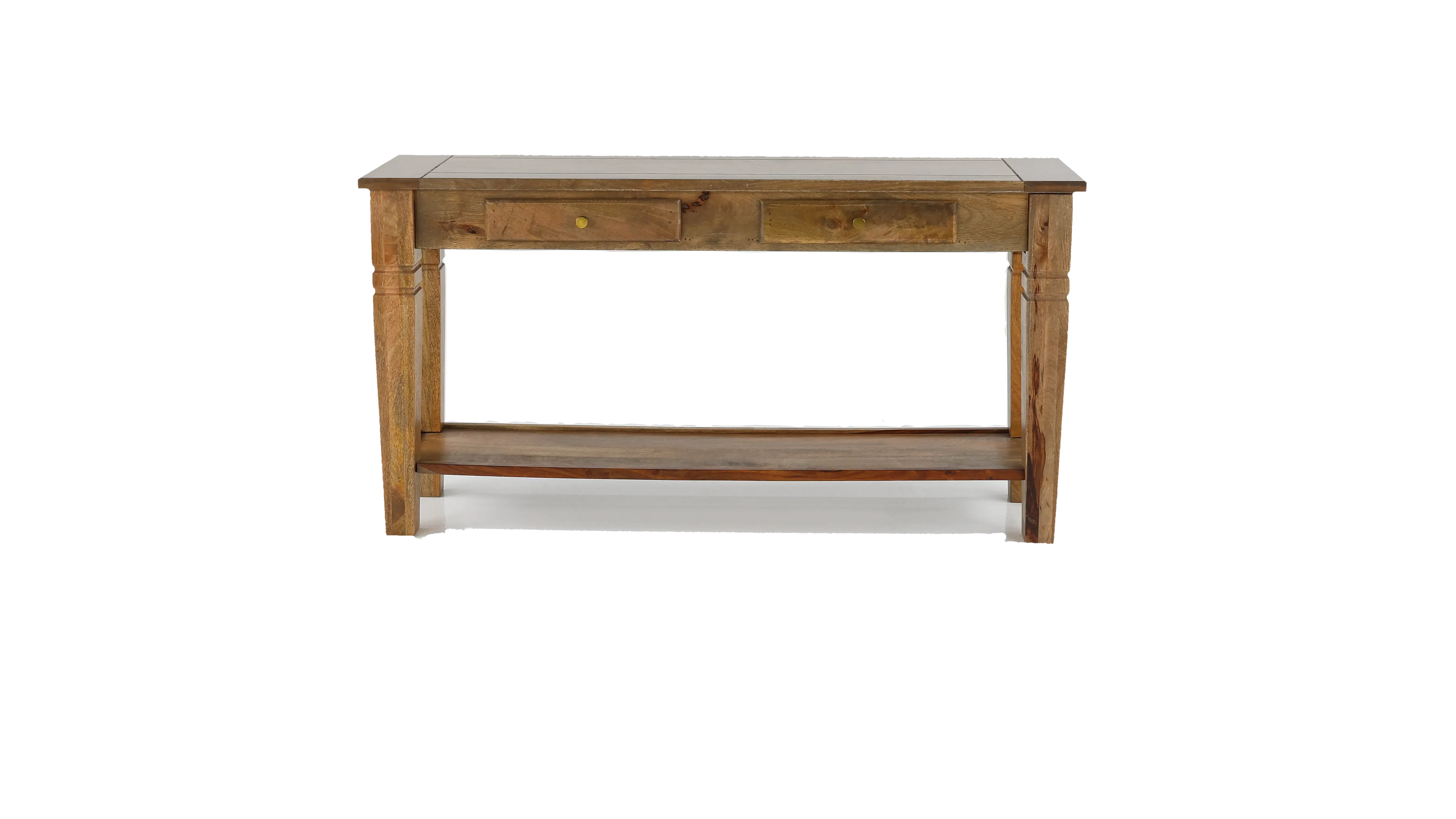 Hamilton Brown Sofa Table-1