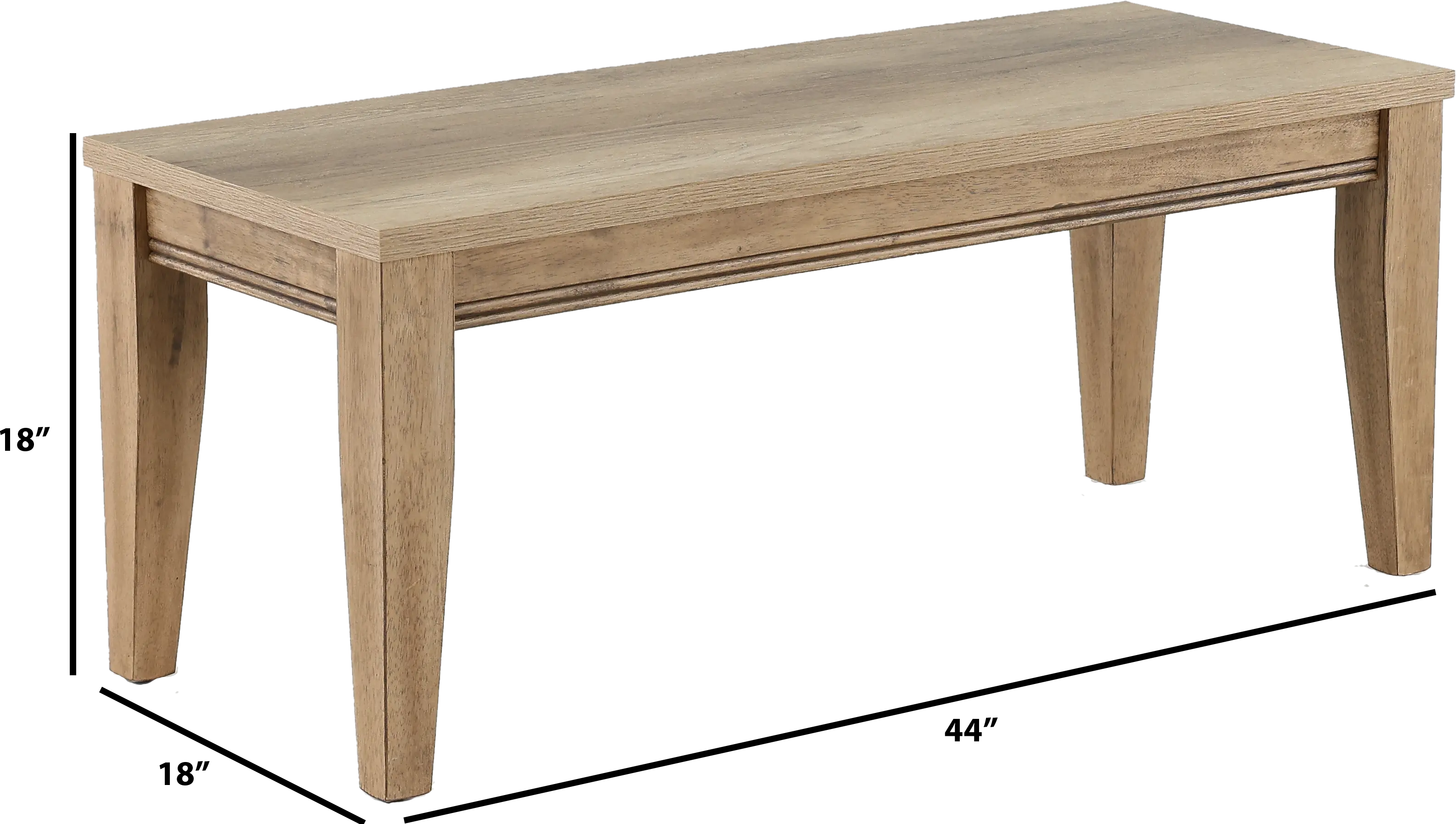 439-C9001B Sun Valley Sandstone Dining Bench-3