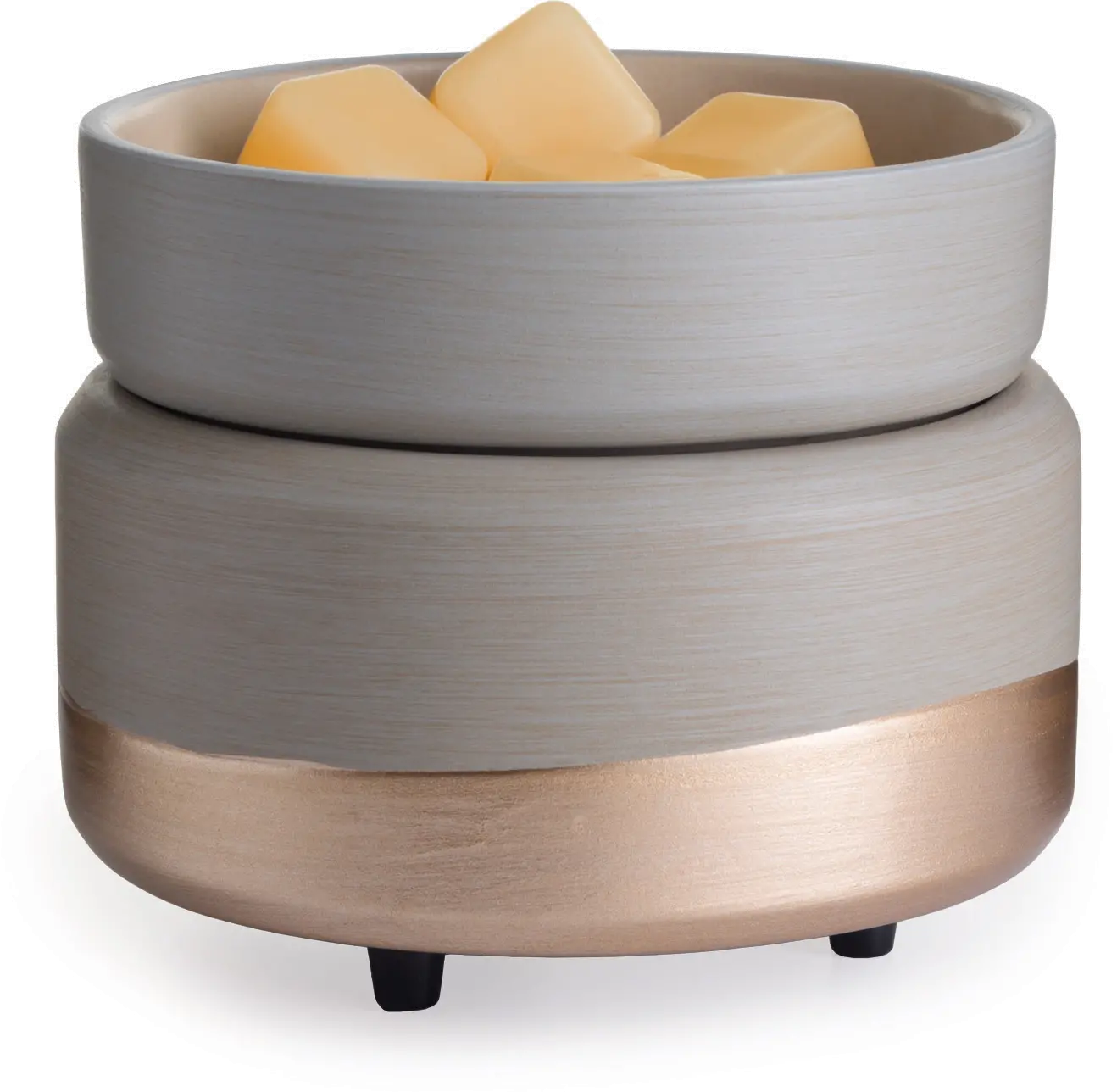 Gray and Gold 2-in-1 Fragrance Warmer-1