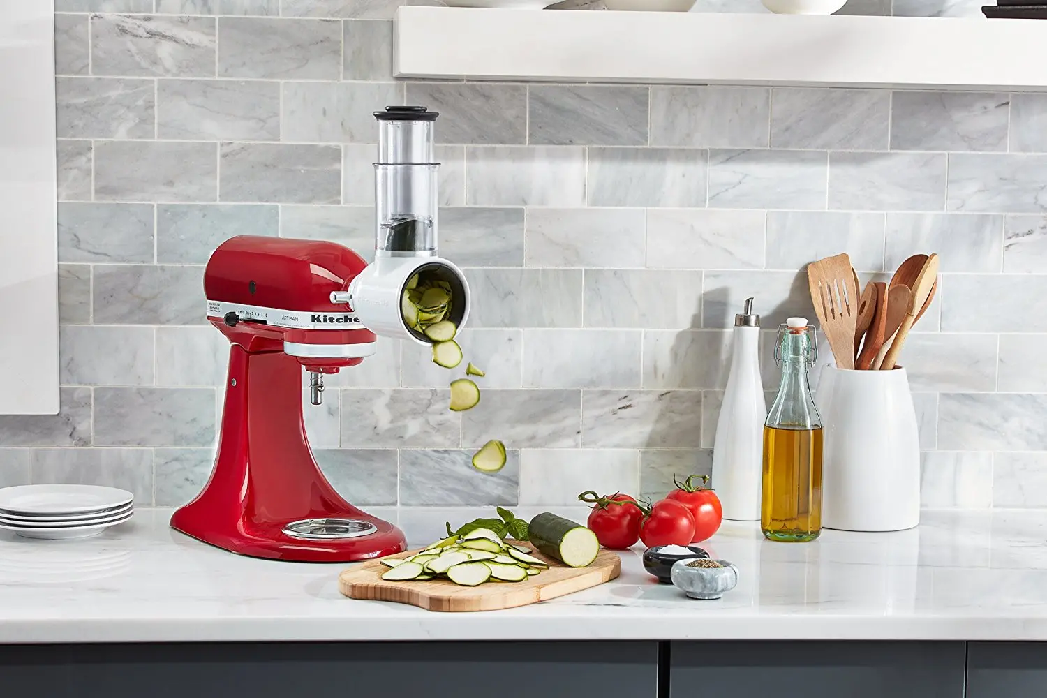 KSMVSA-SLICE/SHRED KitchenAid Fresh Prep Slicer/Shredder Attachment-2
