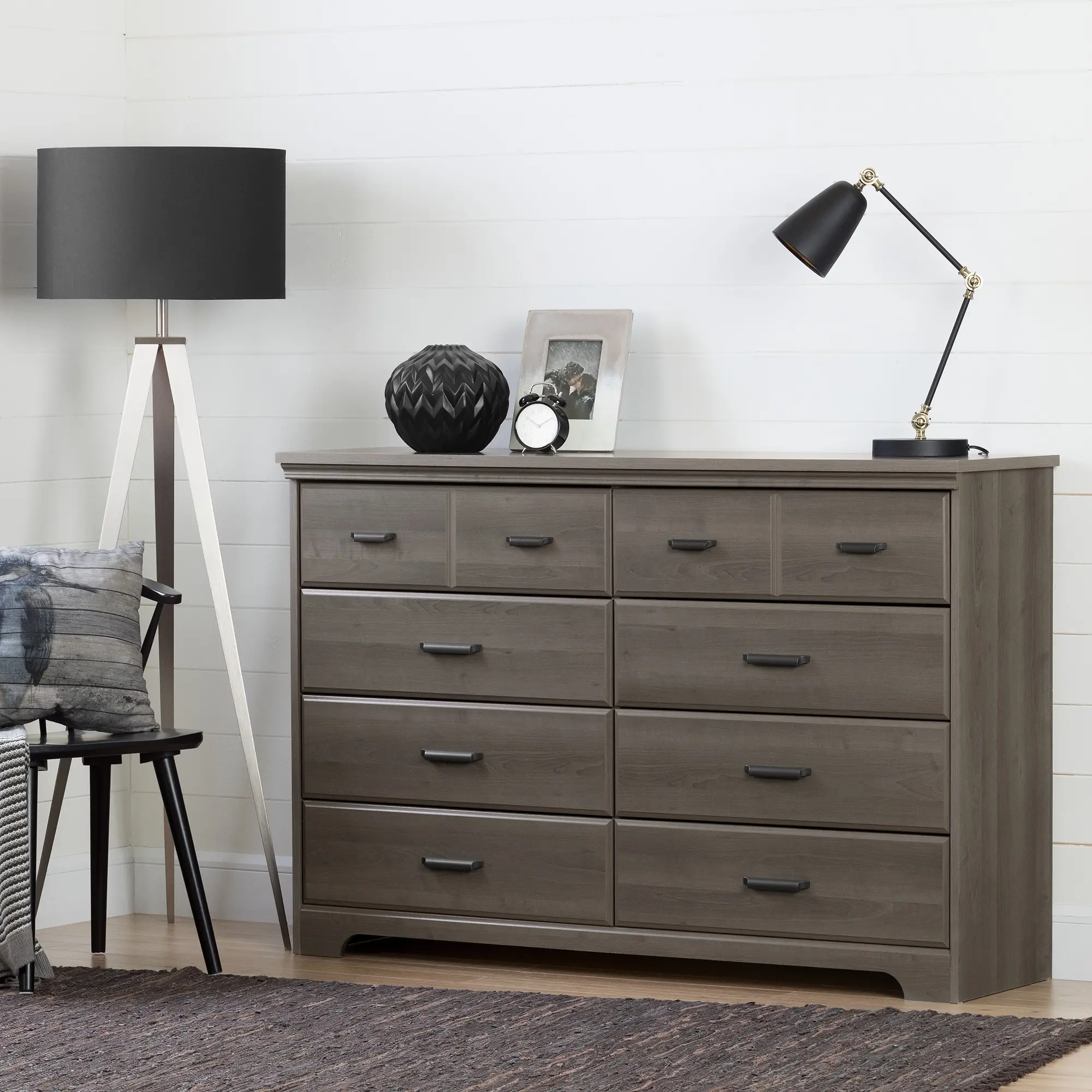 10606 Versa Gray Maple 8-Drawer Double Dresser - South Shore-2