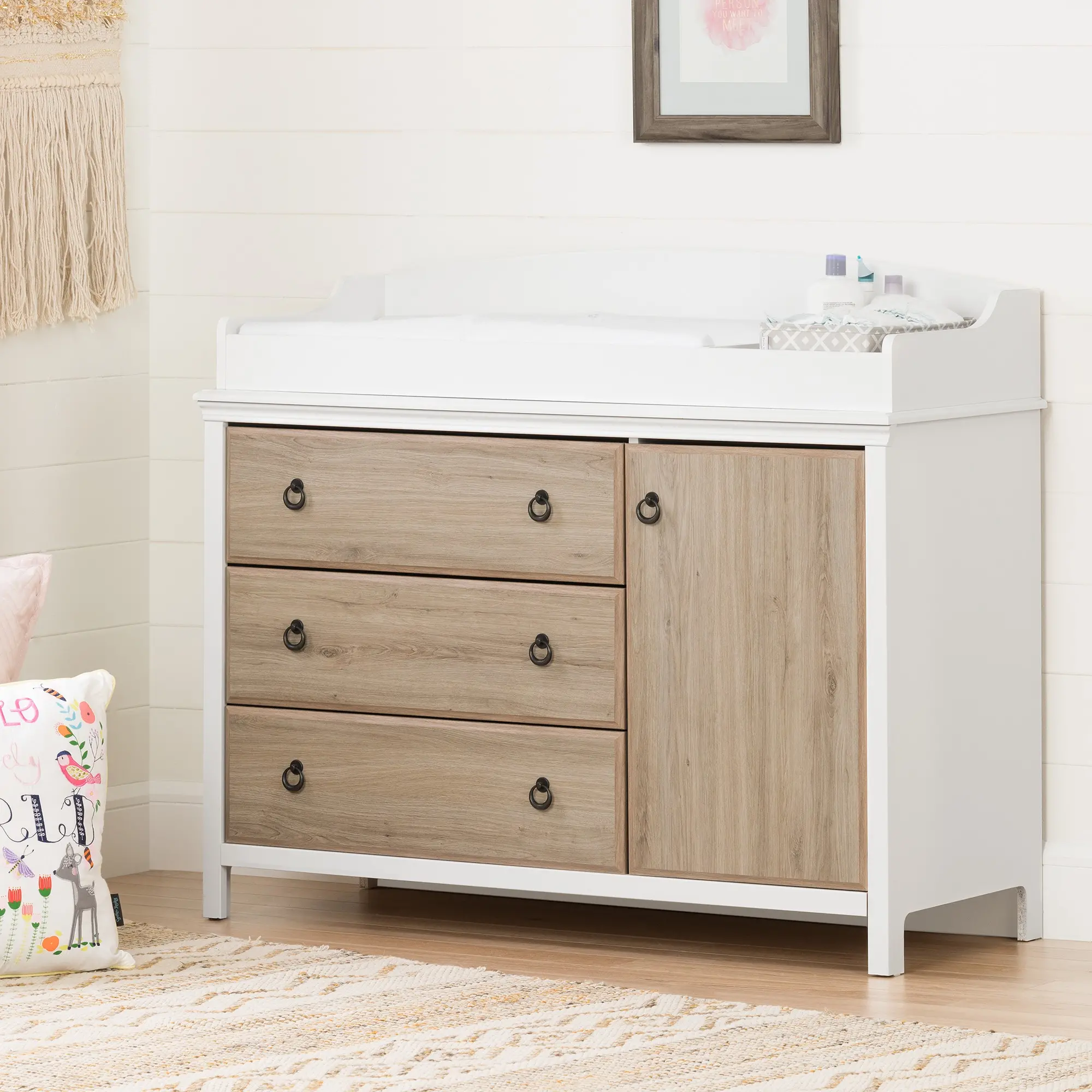 10624 Catimini Changing Table with Removable Changing Station - South Shore-2