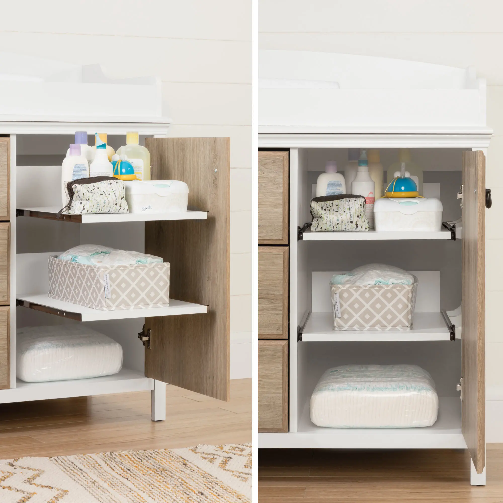 10624 Catimini Changing Table with Removable Changing Station - South Shore-4