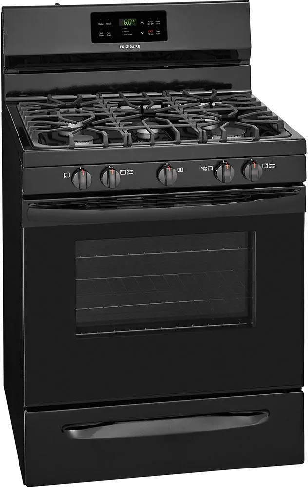FFGF3054TB Frigidaire 5.0 cu ft Gas Range - Black-1