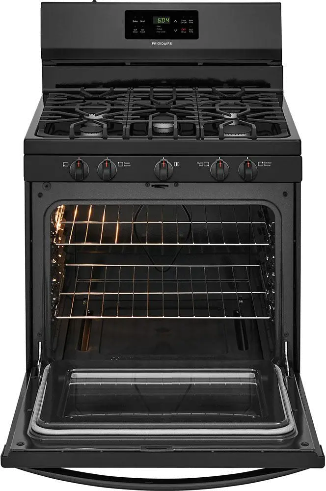 FFGF3054TB Frigidaire 5.0 cu ft Gas Range - Black-4