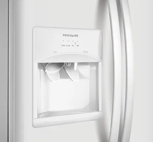 FFSS2615TP Frigidaire 25.5 cu. ft. Side-by-Side Refrigerator - 36 Inch White-2