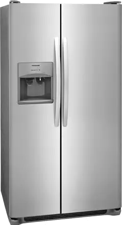 FFSS2615TS Frigidaire 25.5 cu. ft. Side-by-Side Refrigerator - 36 Inch Stainless Steel-3