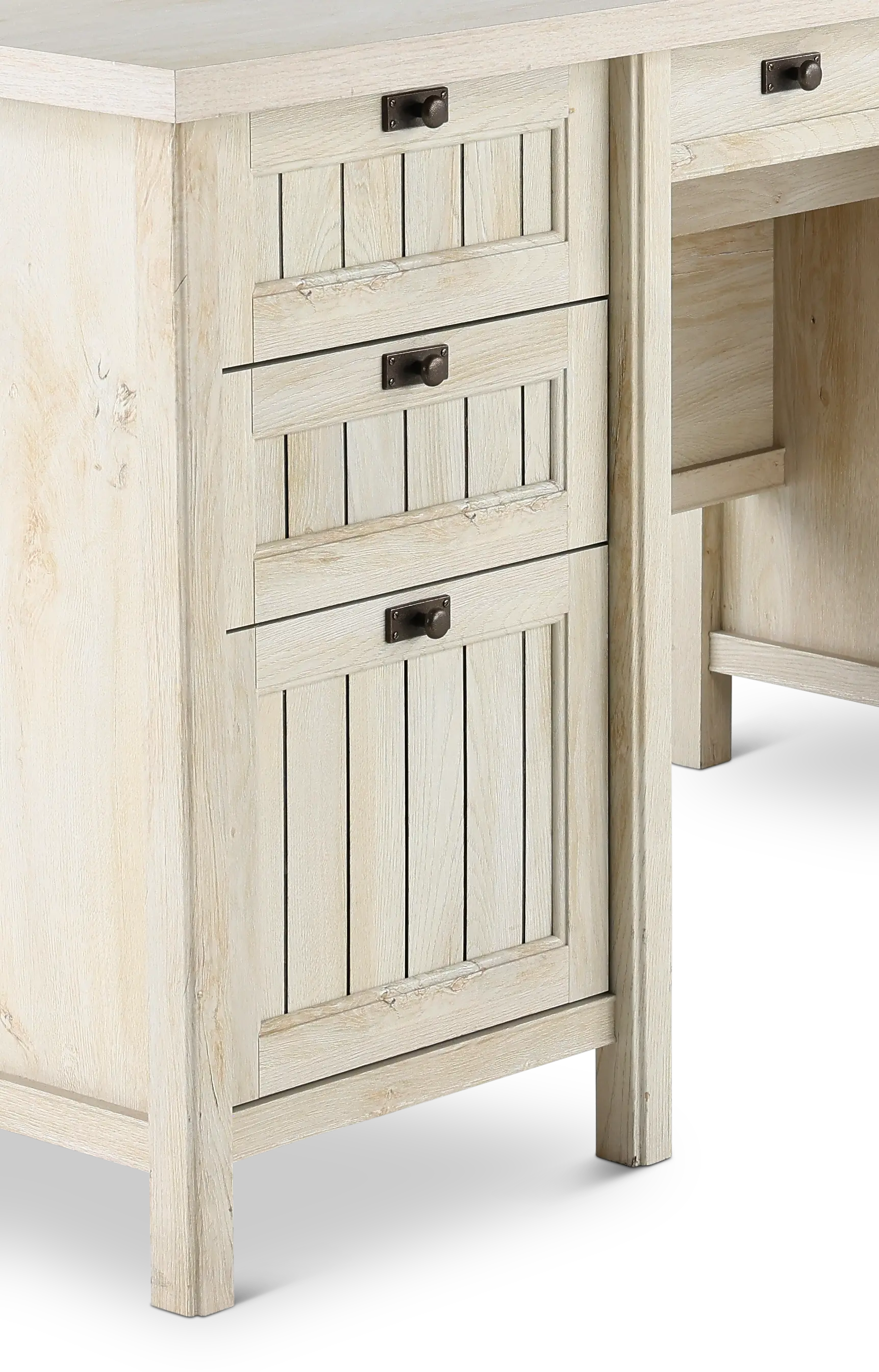 Costa Chestnut Beige Executive Office Desk-7
