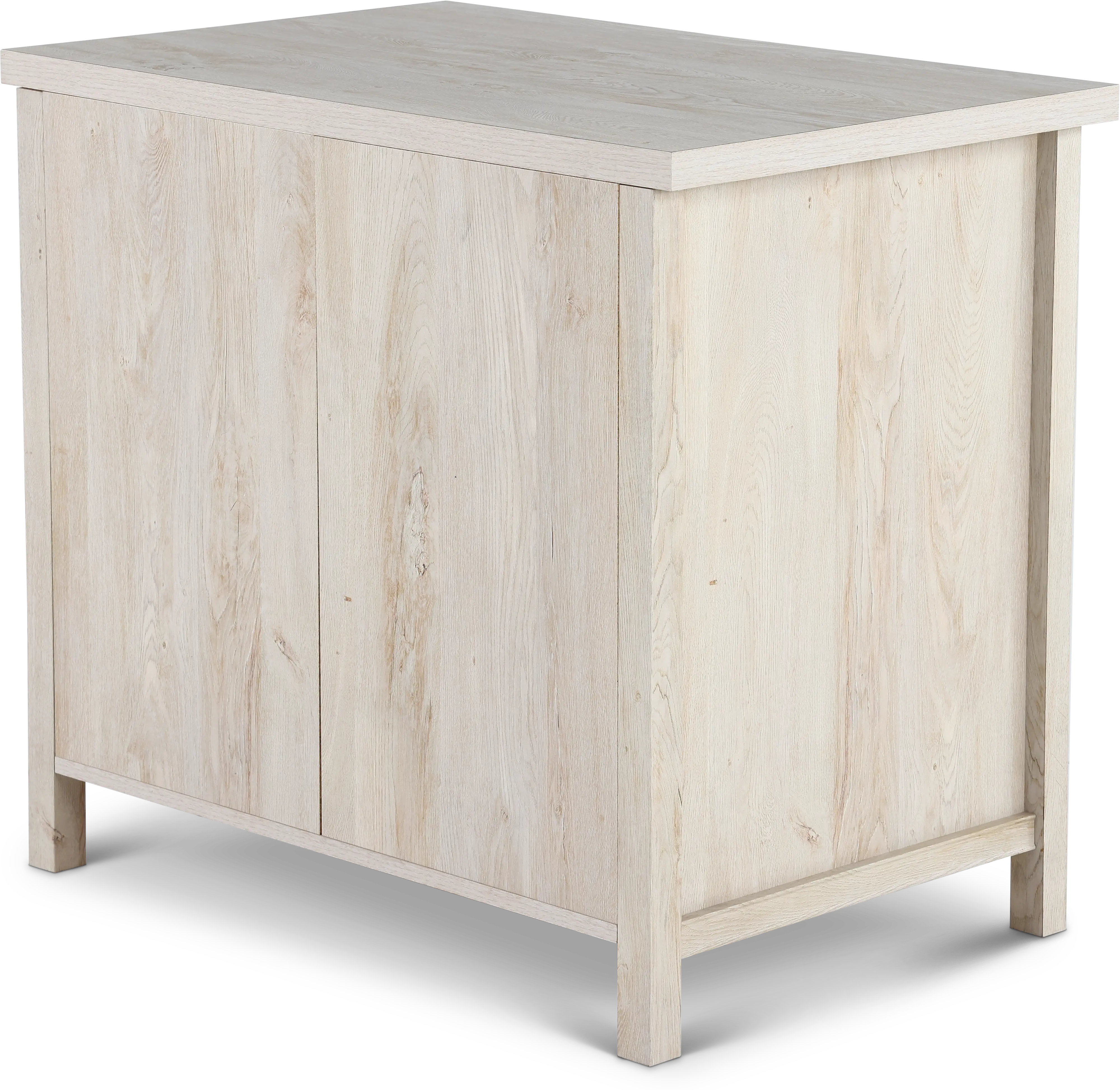 Costa Vintage White 2 Drawer Lateral File Cabinet-5