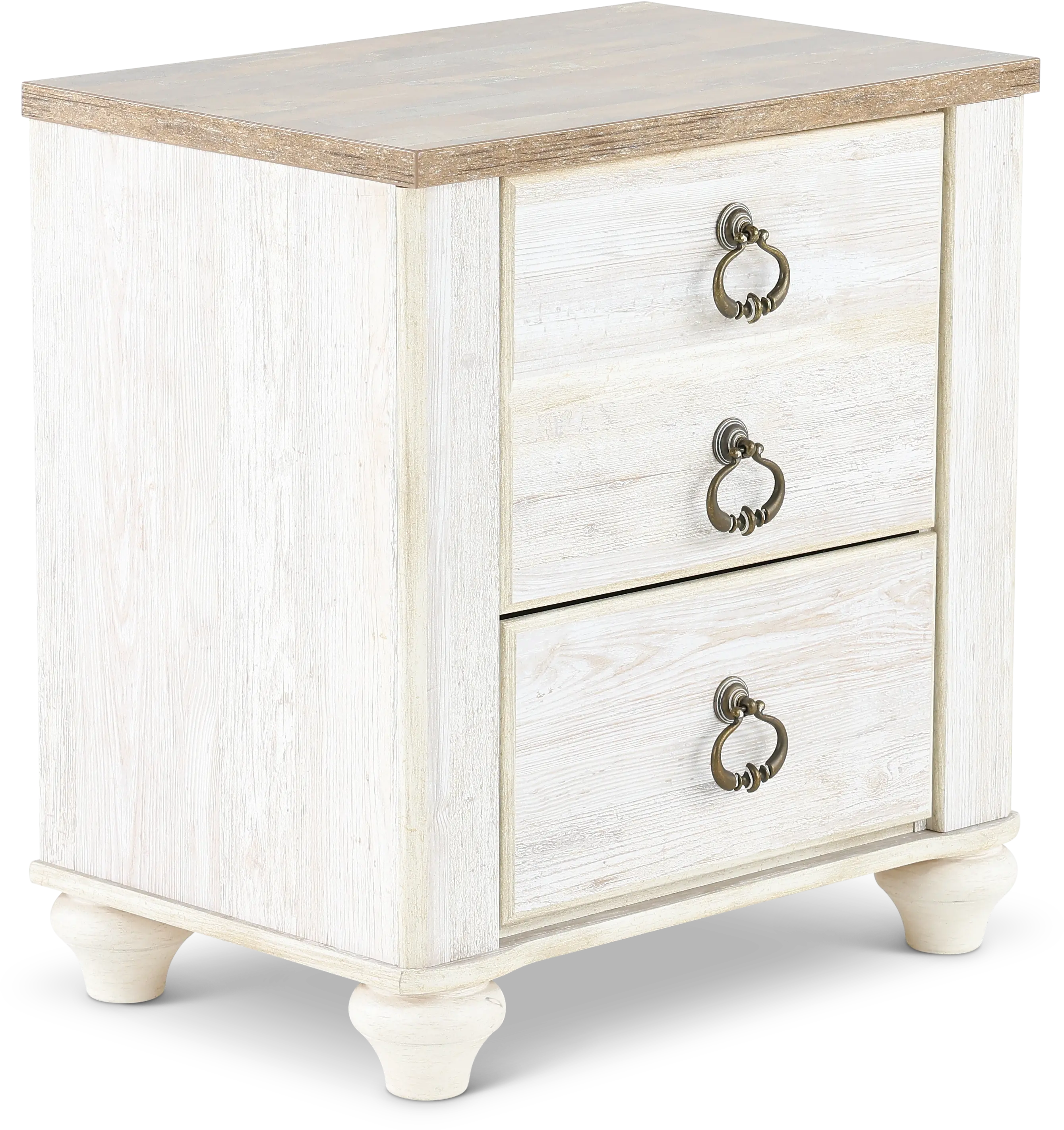 Millhaven Whitewash Nightstand-3
