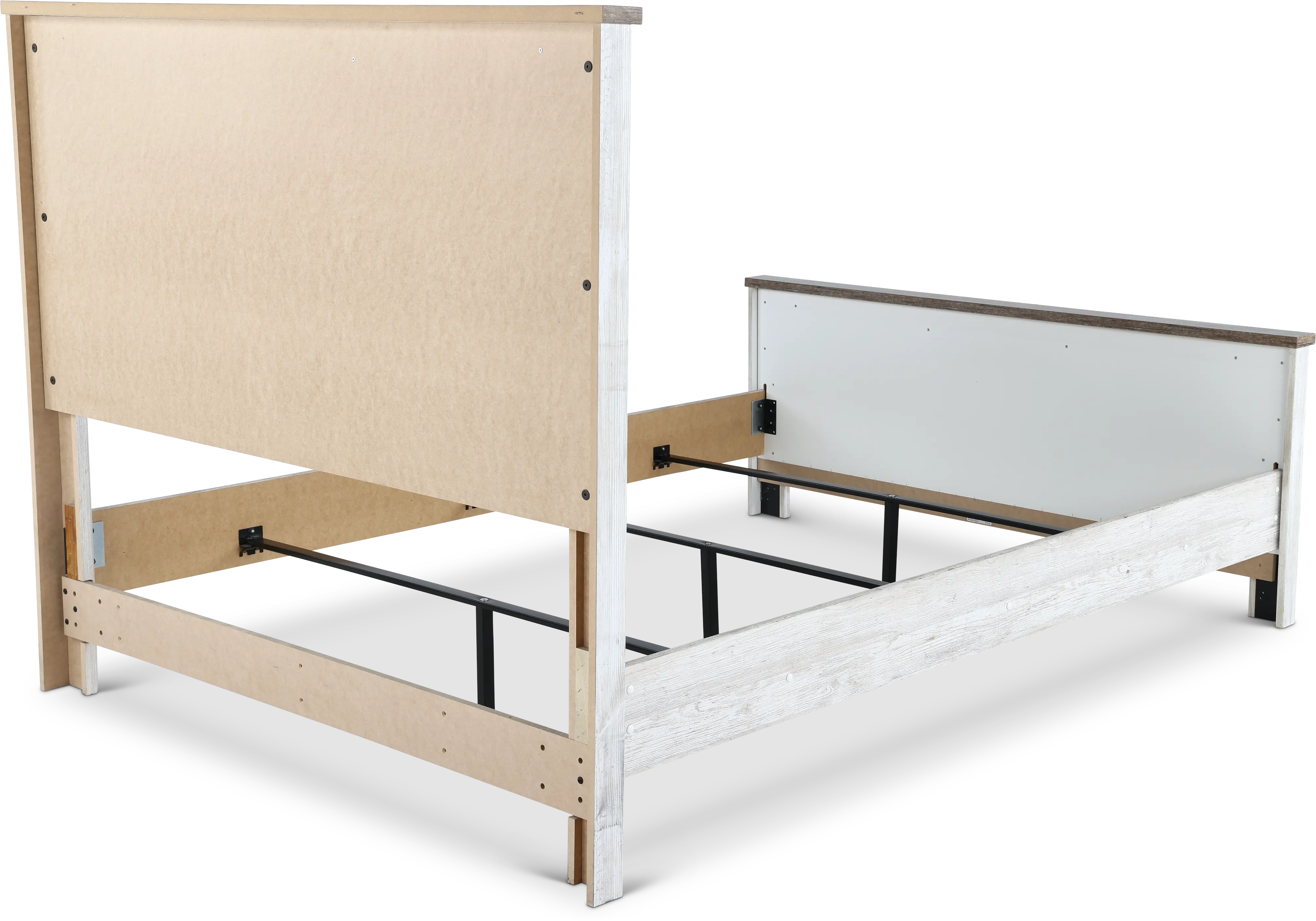 Millhaven Whitewash Queen Bed-6