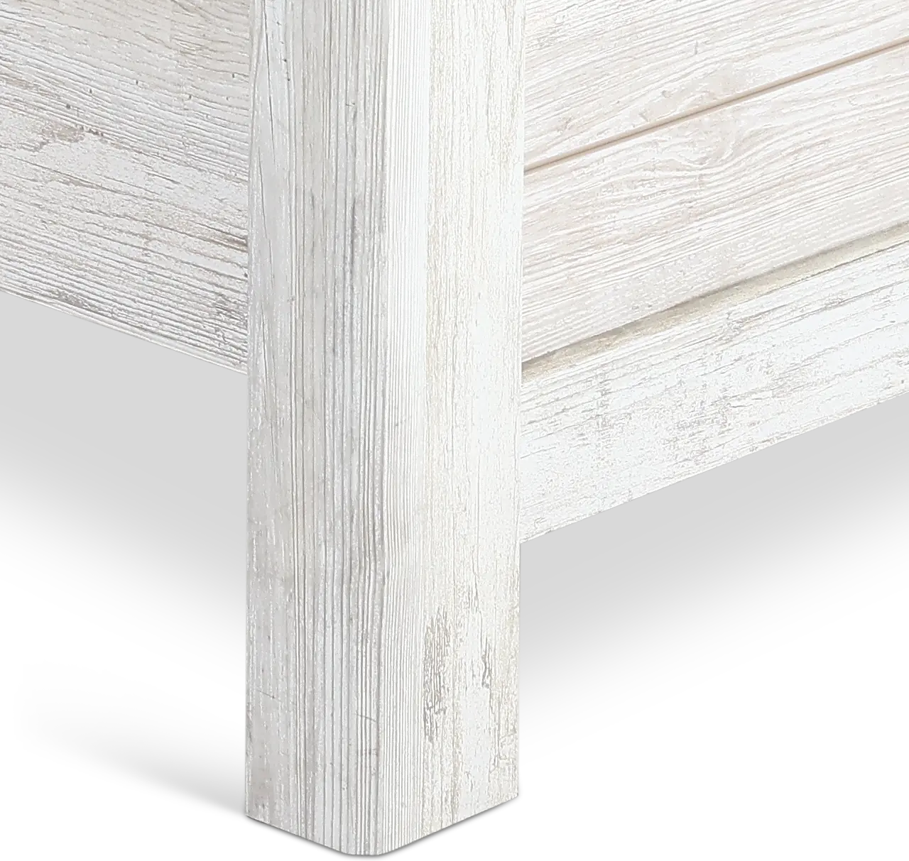 Millhaven Whitewash King Bed-8