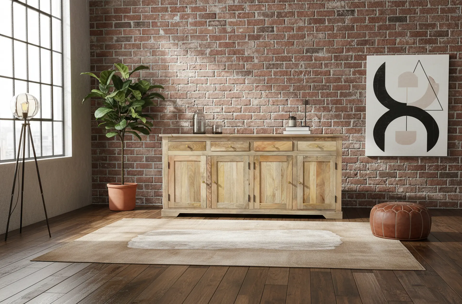 Hamilton Natural Sideboard-2