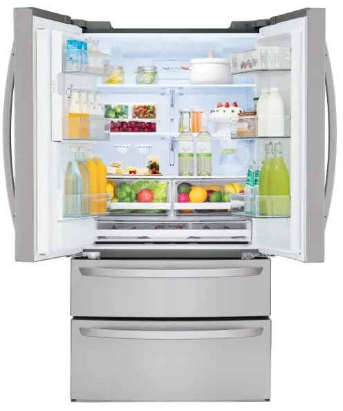 LMXS28626S LG 27.8 cu ft French Door Refrigerator - Stainless Steel-11