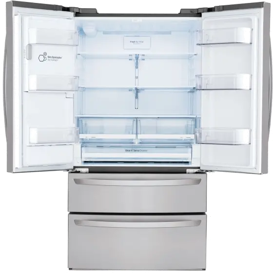 LMXS28626S LG 27.8 cu ft French Door Refrigerator - Stainless Steel-12