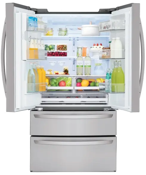 LMXS28626S LG 27.8 cu ft French Door Refrigerator - Stainless Steel-3