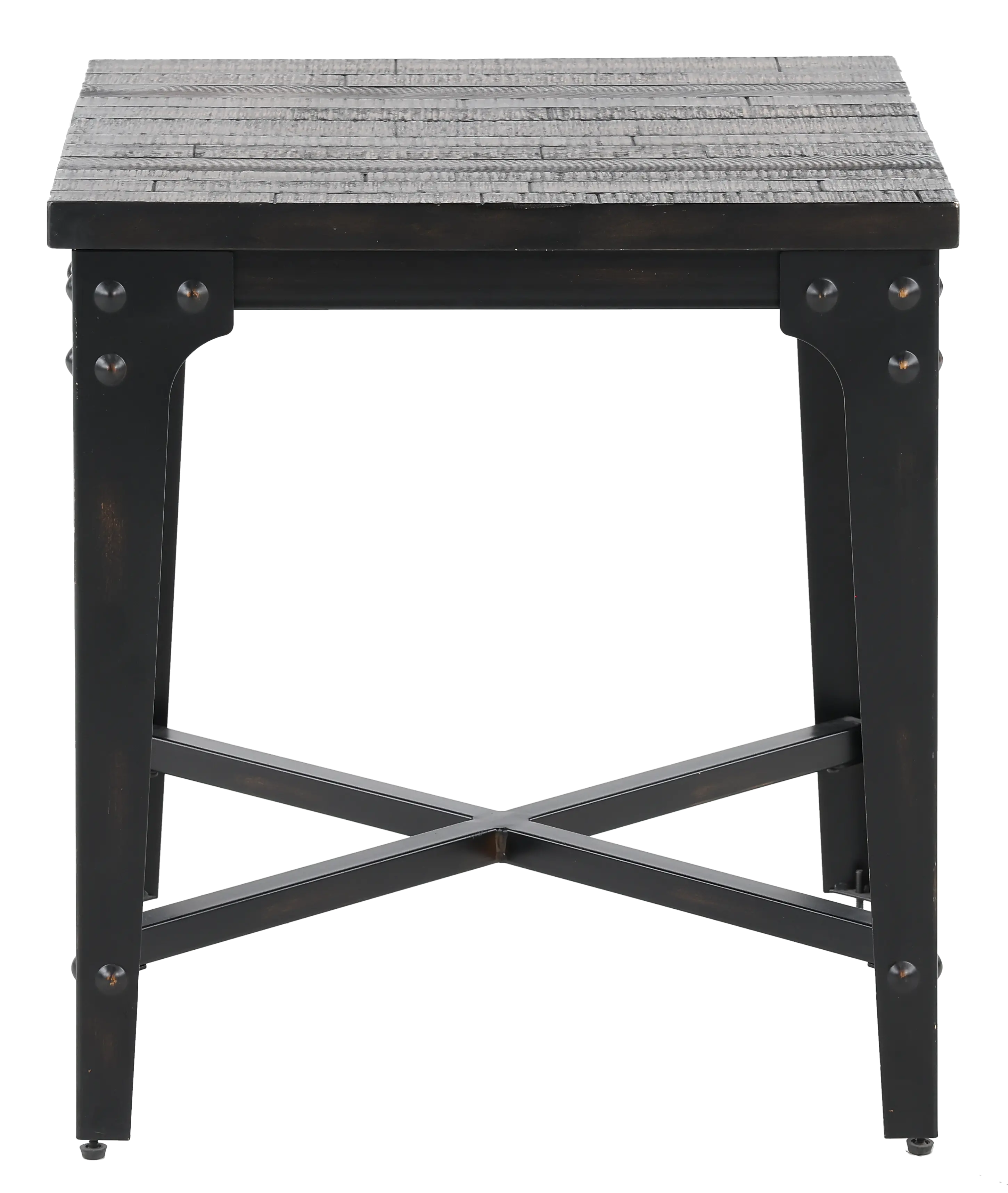 Sherlock Tobacco Brown Barn Wood End Table-4