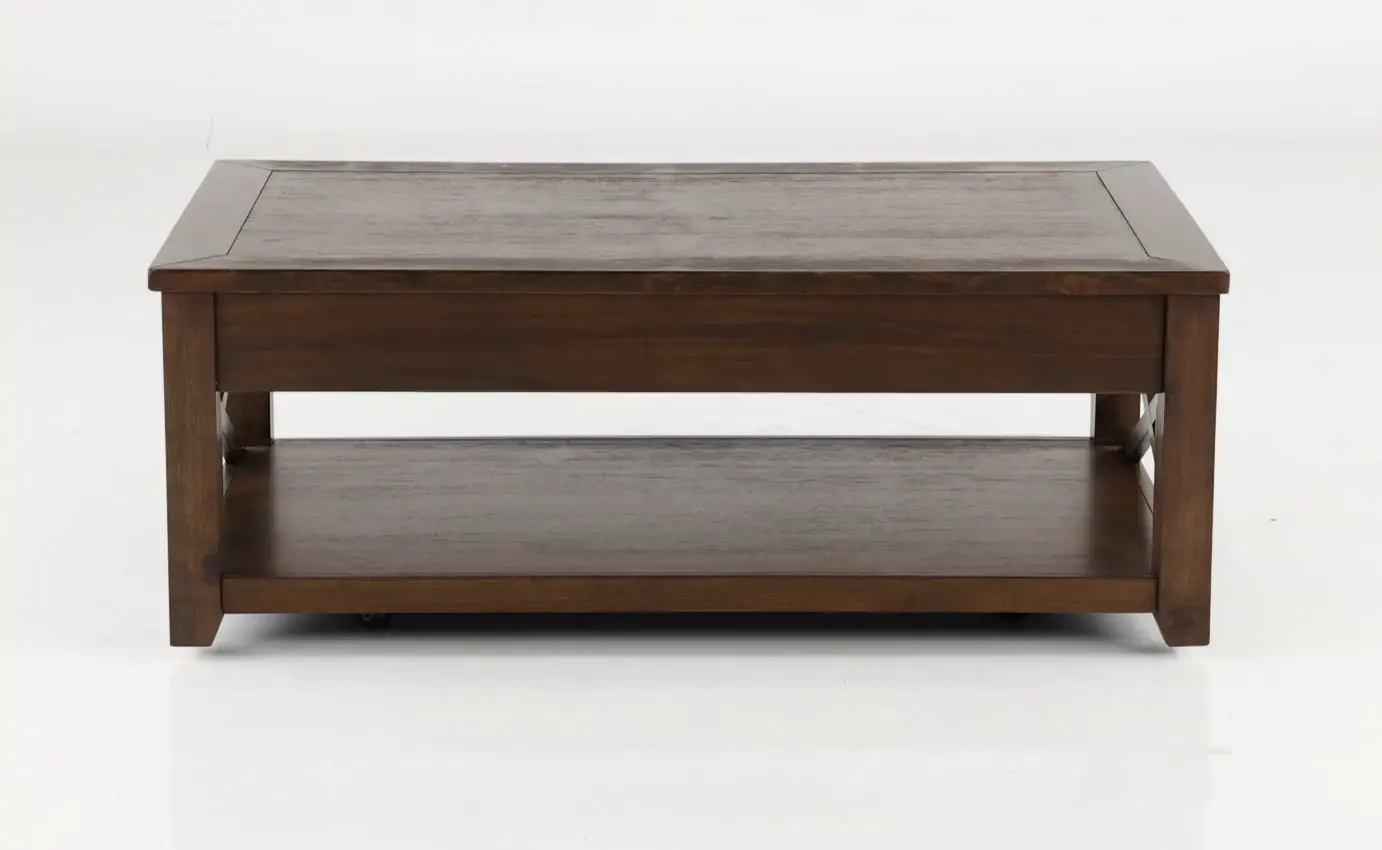 Lenka Brown Lift Top Coffee Table-6