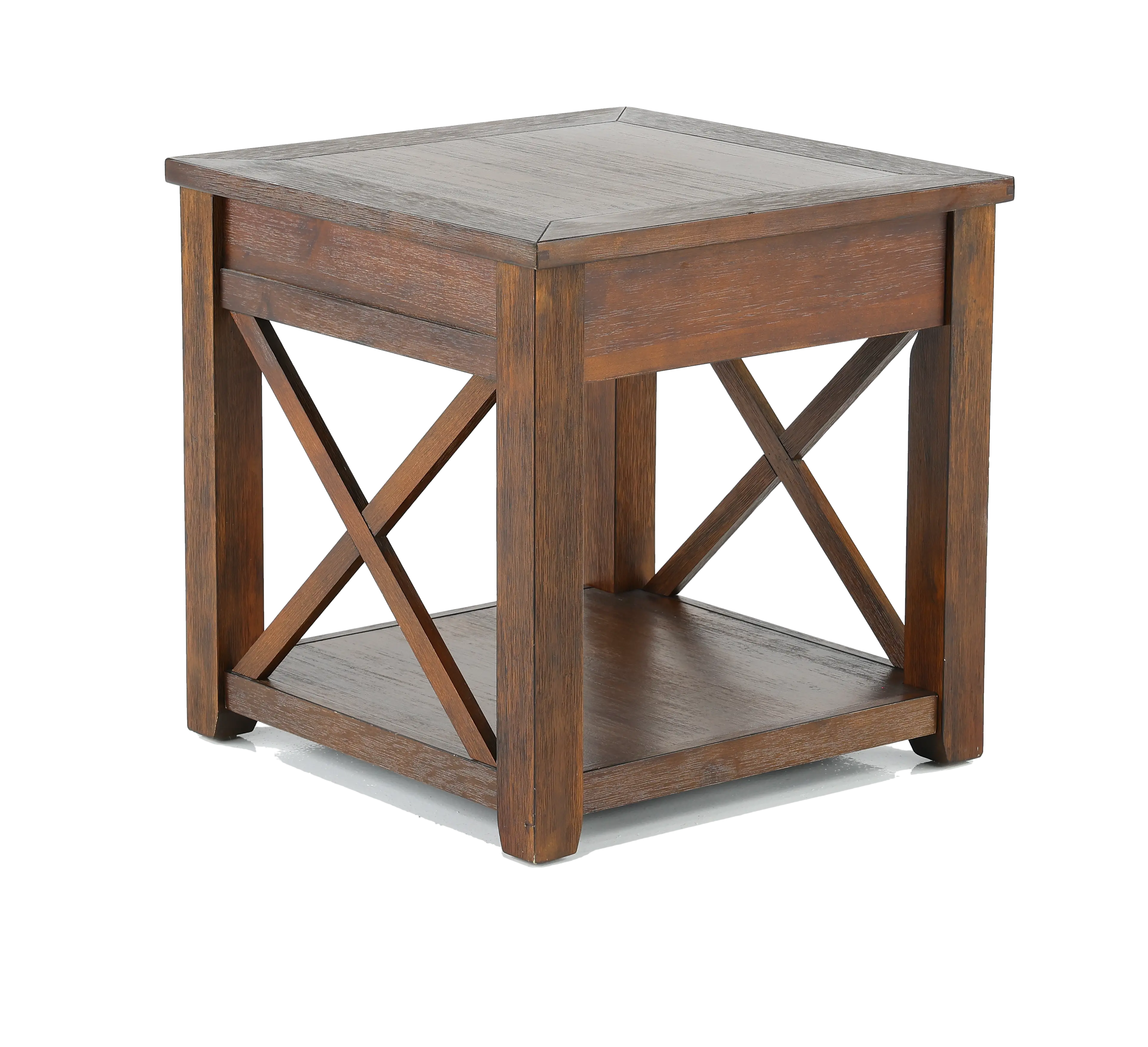 Lenka Brown End Table-1