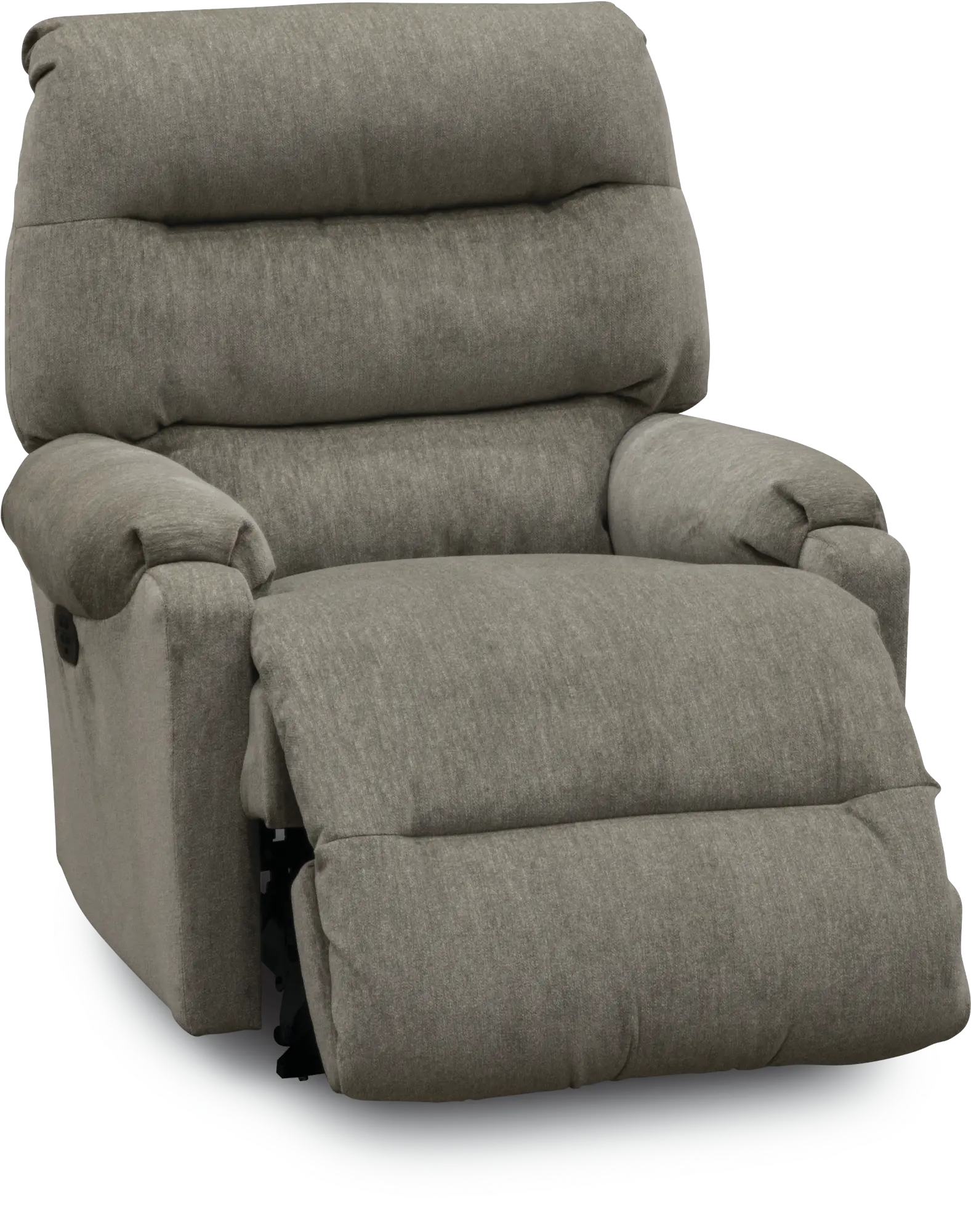 Sedgefield Gray Small Scale Power Rocker Recliner-1