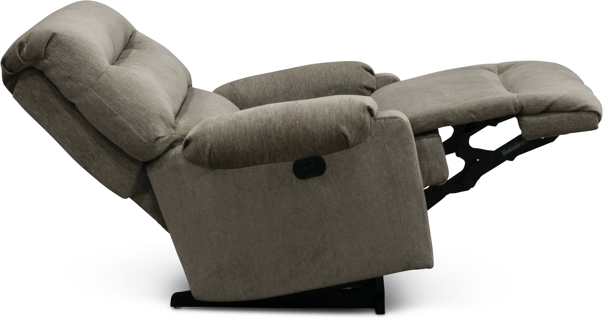Sedgefield Gray Small Scale Power Rocker Recliner-3