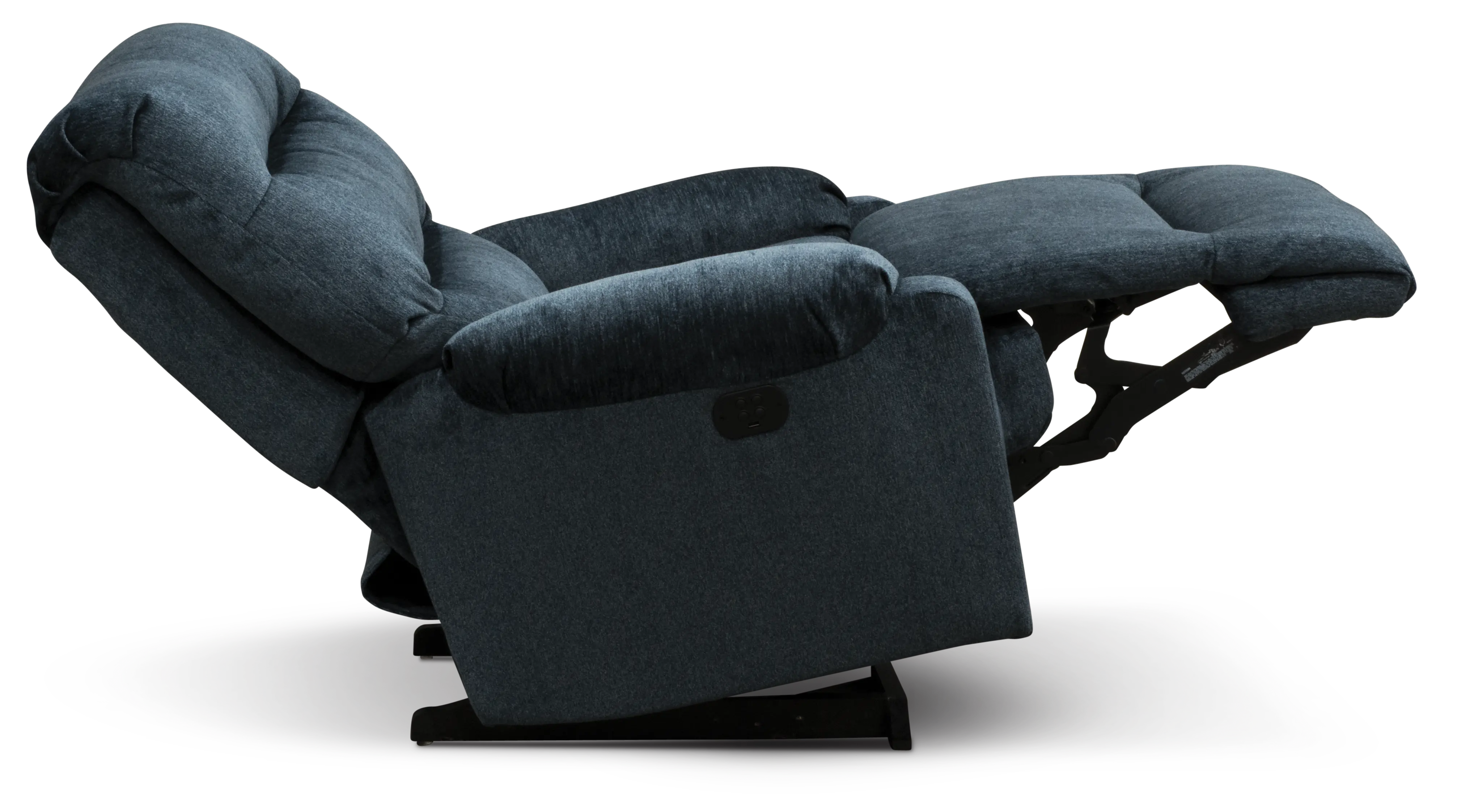Sedgefield Navy Blue Small Scale Manual Rocker Recliner-3
