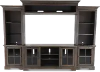 Dilworth Storm Gray 4 Piece Chic Entertainment Center
