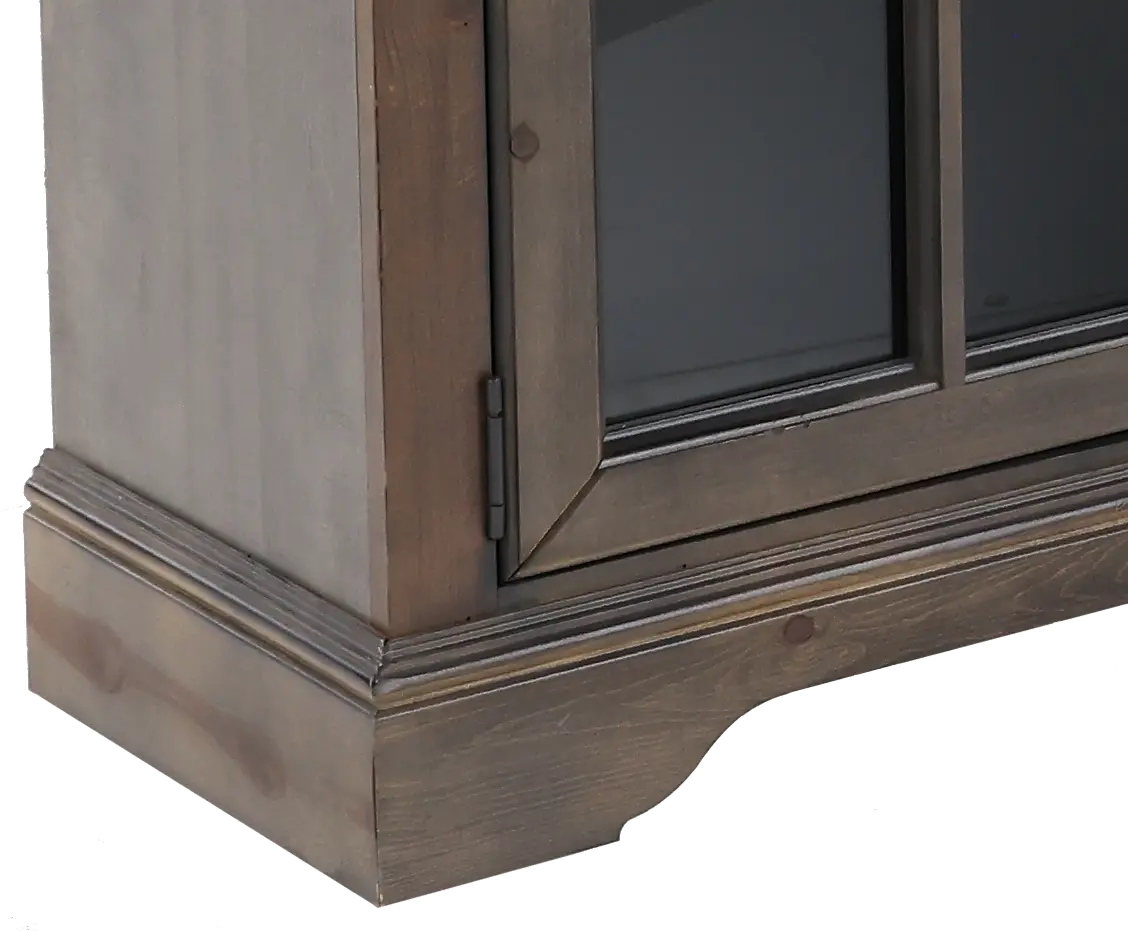 Dilworth Storm Gray 4 Piece Chic Entertainment Center-7