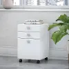 KI60101-03 Eco White 3 Drawer File Cabinet - Bush Furniture