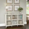 SAB148AW-03 Salinas Antique White 6-Cube Organizer - Bush Furniture