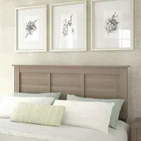 STQ165AG Somerset Ash Gray Full or Queen Headboard - Bush Furniture