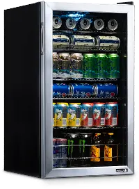 AB-1200 Stainless Steel 126 Can Beverage Cooler